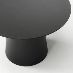 Social Matbord Svart Ek, 110 cm