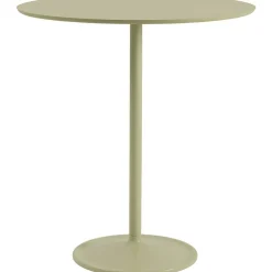 Soft Barbord Ø95x105 cm, Laminat Beige Green