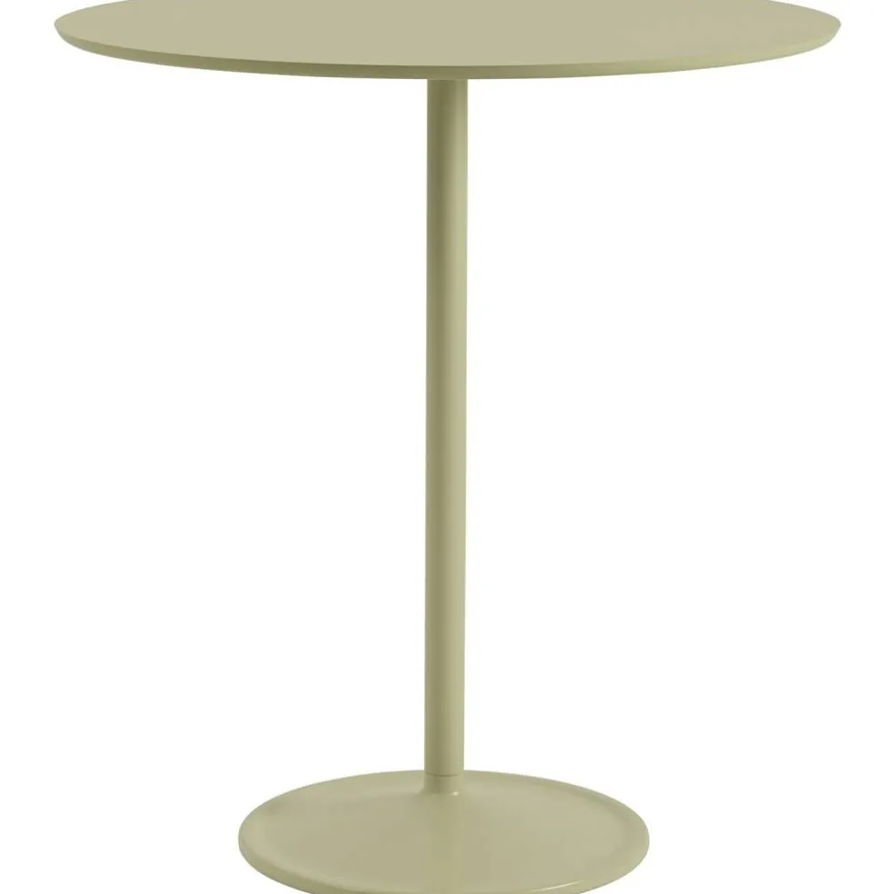 Soft Barbord Ø95x105 cm, Laminat Beige Green