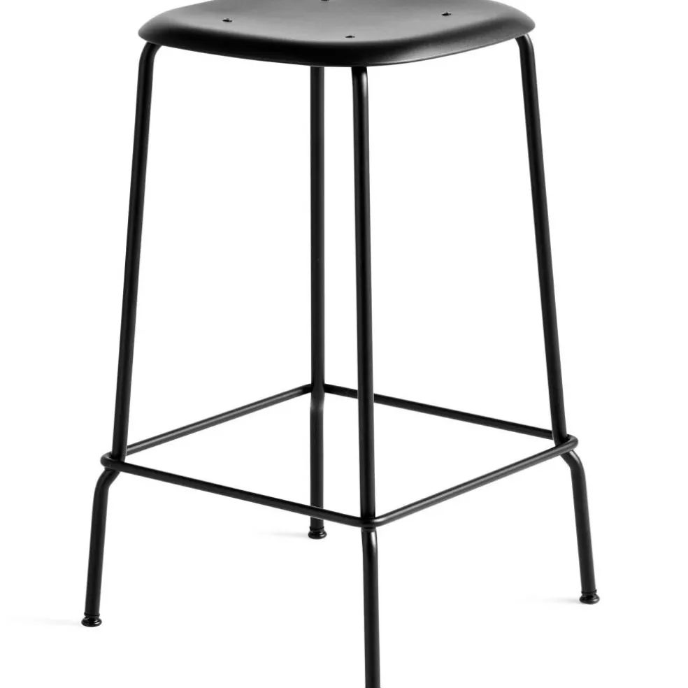 Soft Edge 85 Barstol Svart, 65 cm