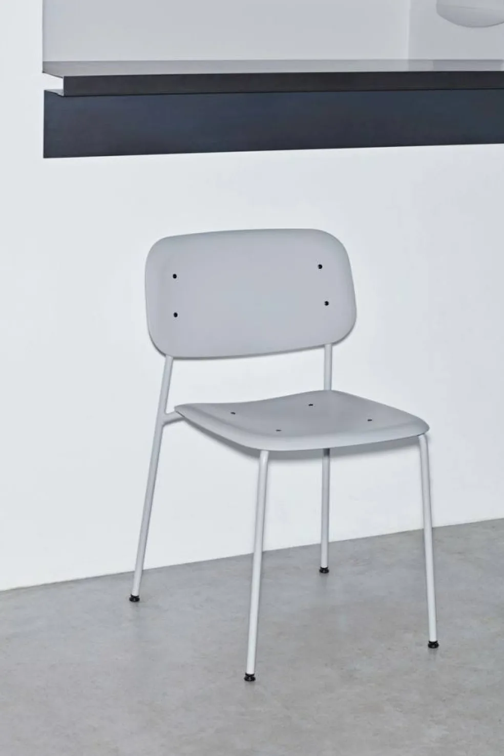 Soft Edge 45 Stol, Soft Grey