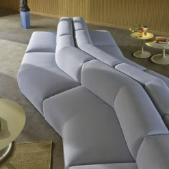 Soft Soffbord, Laminatet Ø95 cm, Laminat Beige Green