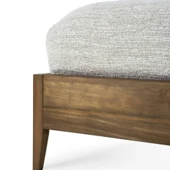 Spindle Sängstomme Teak, 160x200 cm