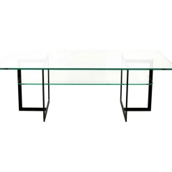 Square Soffbord 140x80x45 cm, Svart