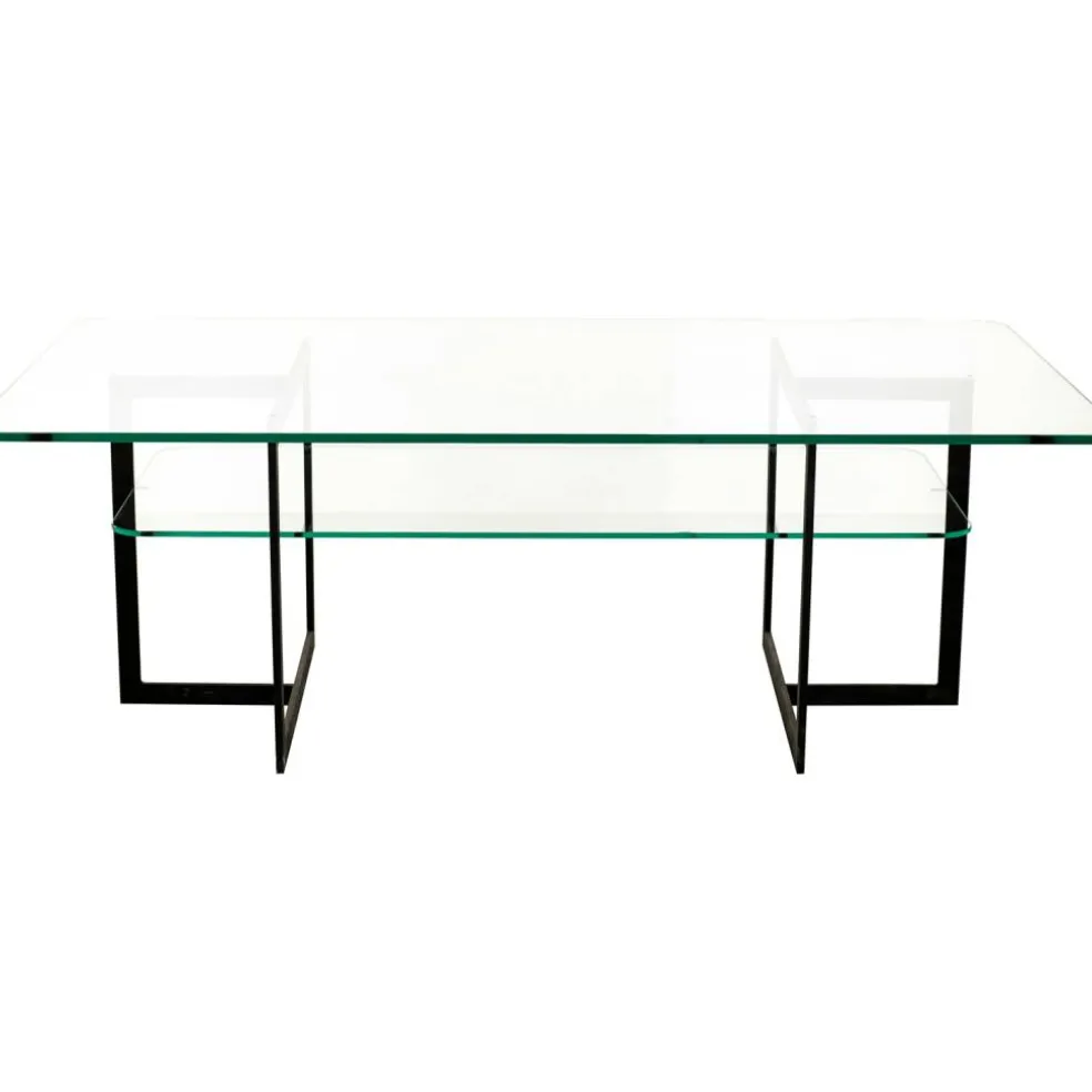 Square Soffbord 140x80x45 cm, Svart