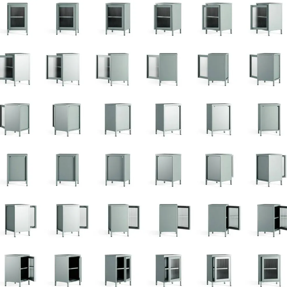 Store Sängbord, Slate Grey