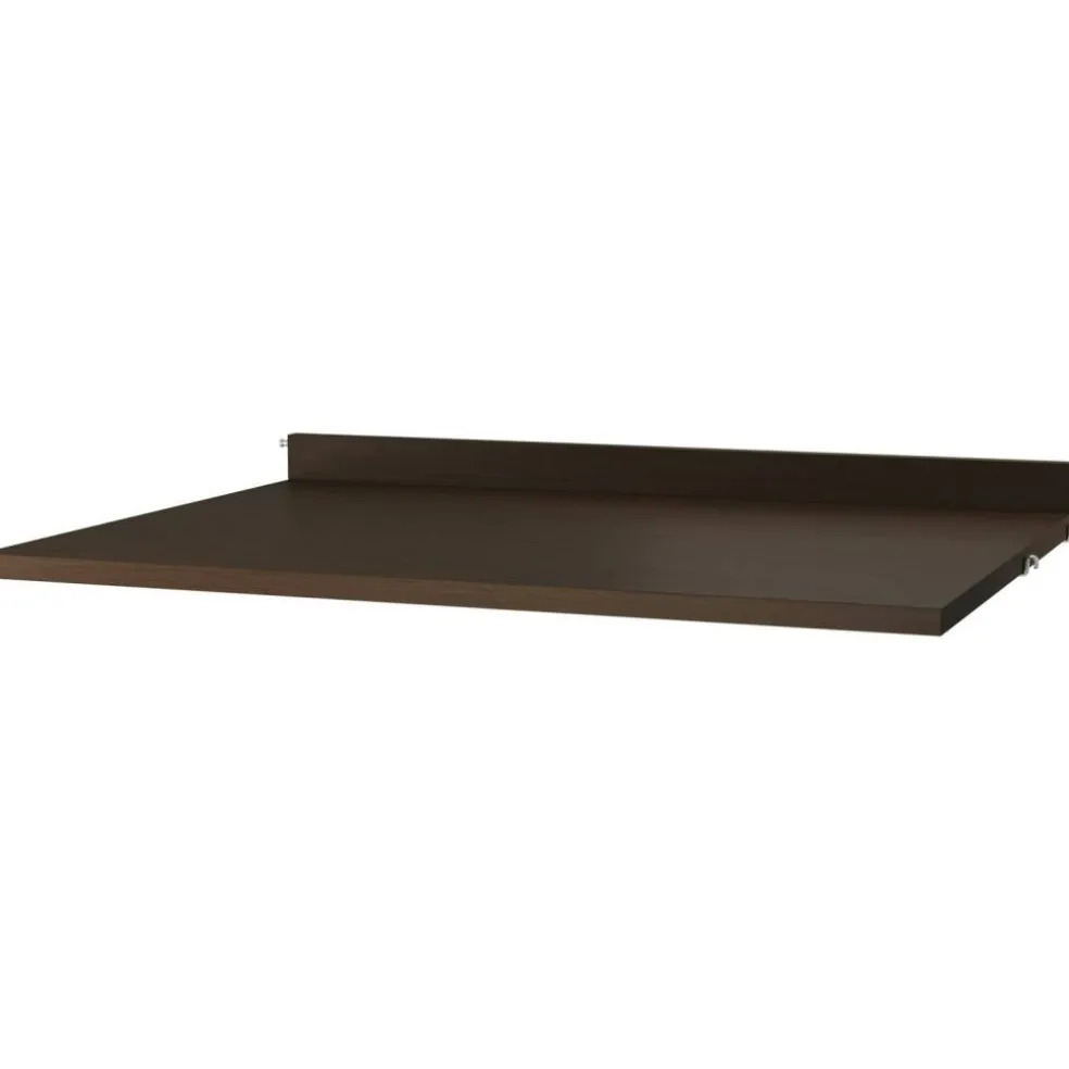 String Skrivbordsskiva 58x78 cm, Mörk Ek