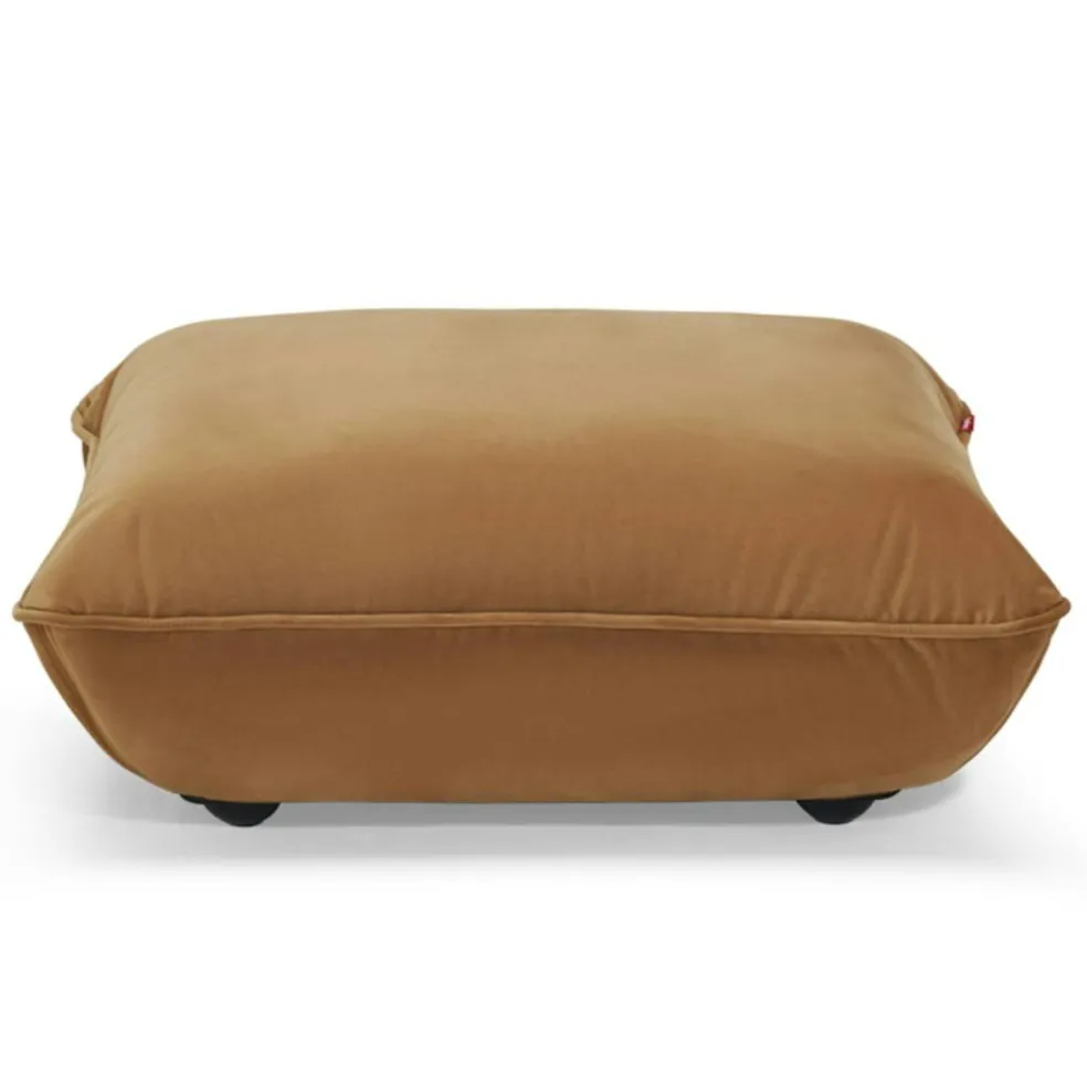 Sumo Fotpall Sammet, Almond