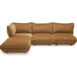 Sumo Hörnsoffa Sammet, Almond