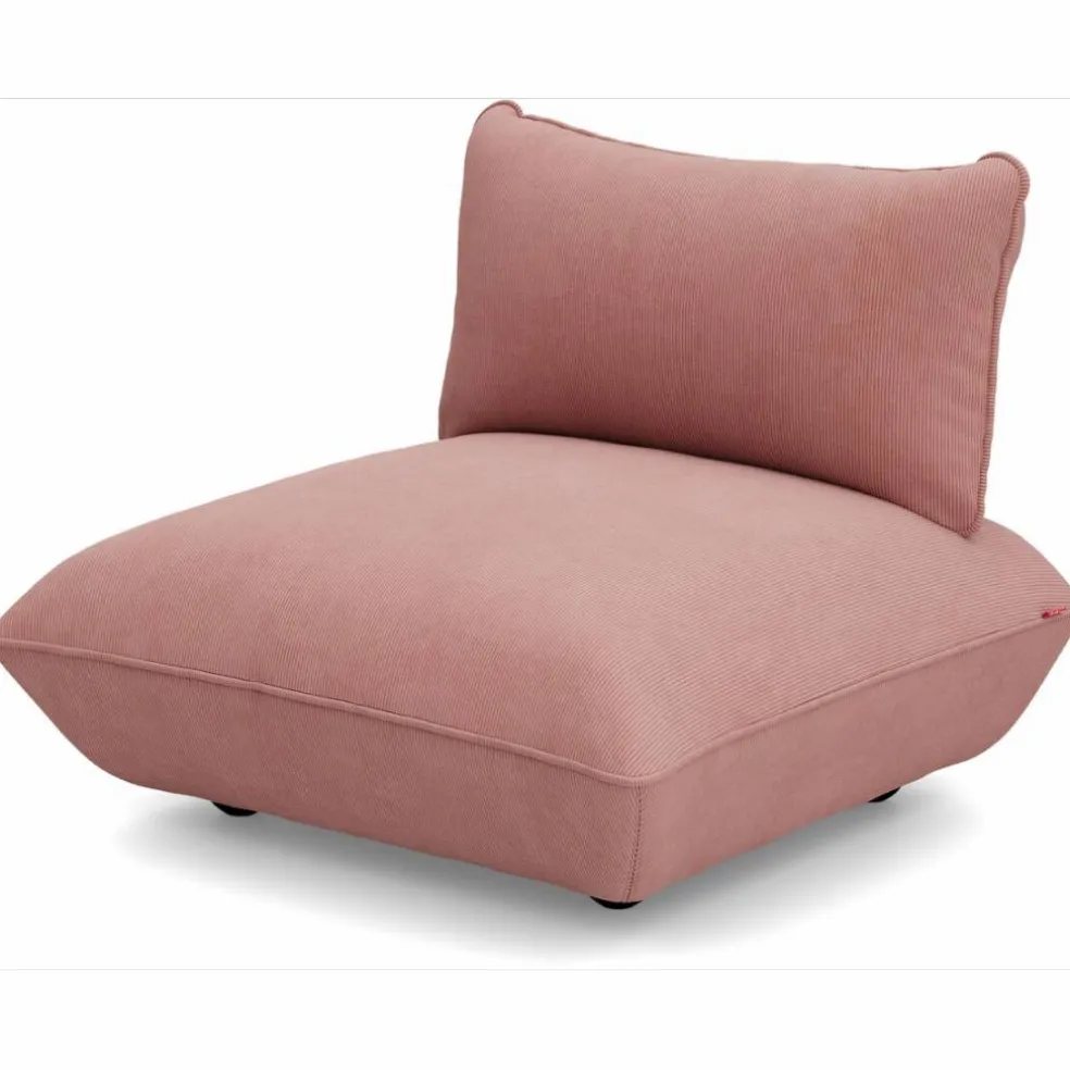 Sumo Seat Cord Recycled Soffa, Soft Pink