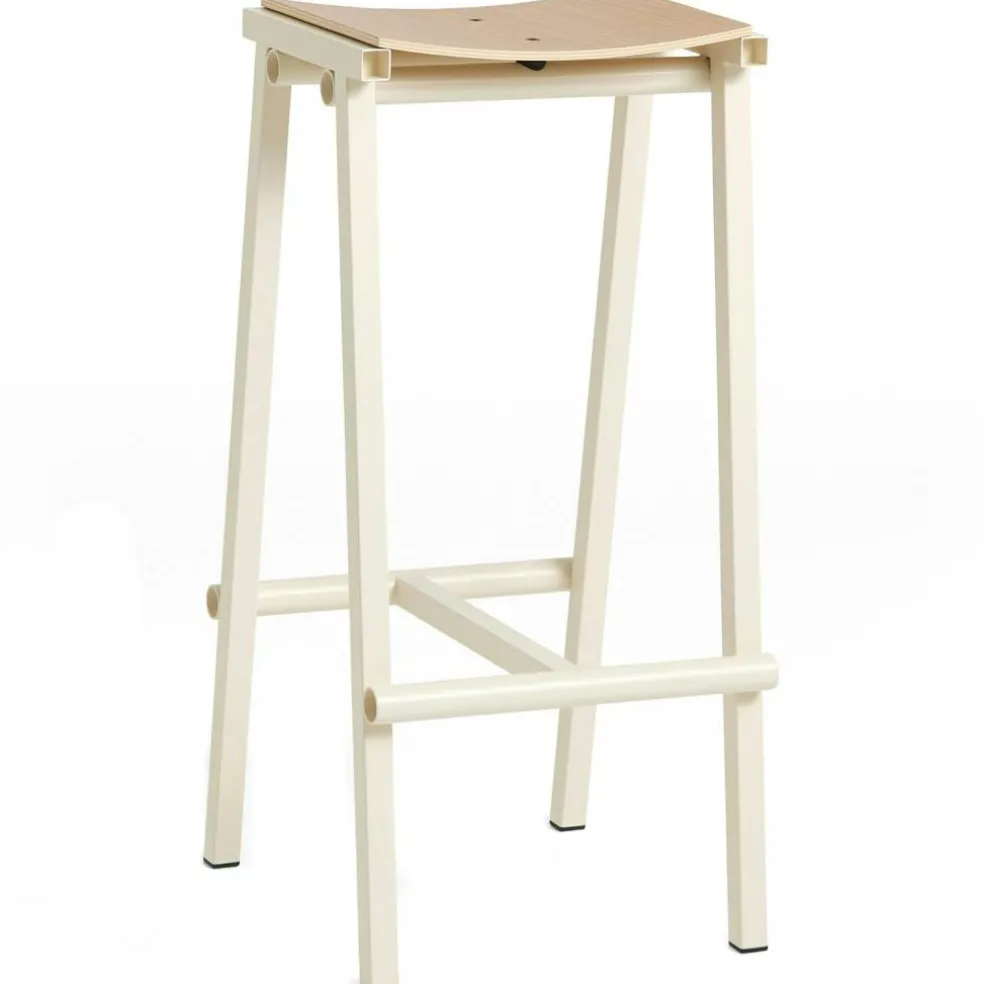 Taburete 8 Barstol 65 cm, Eggshell