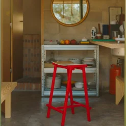 Taburete 8 Barstol 65 cm, Signal Red