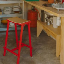 Taburete 8 Barstol 65 cm, Signal Red