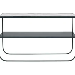 Tati Console 120 Sidobord, Gjort av sten, Quartz Grey / Elegant Grey