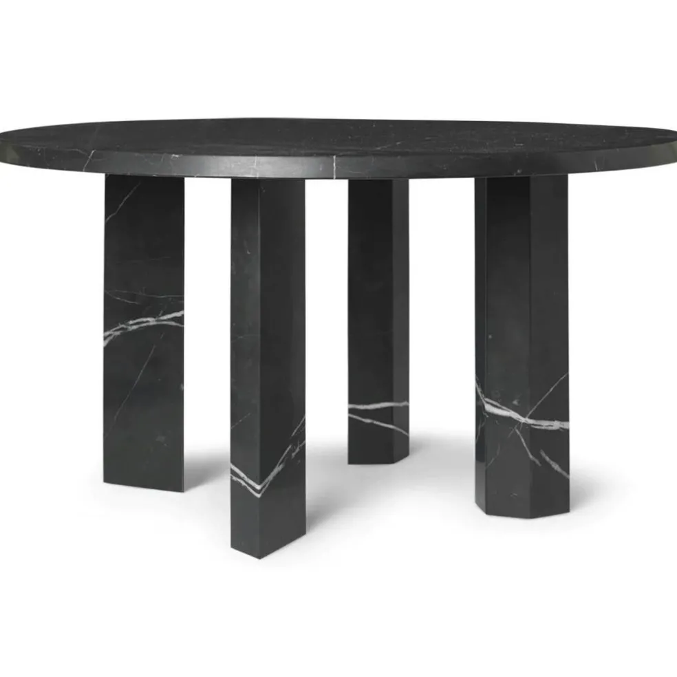 Taula Soffbord Ø67 cm, Svart