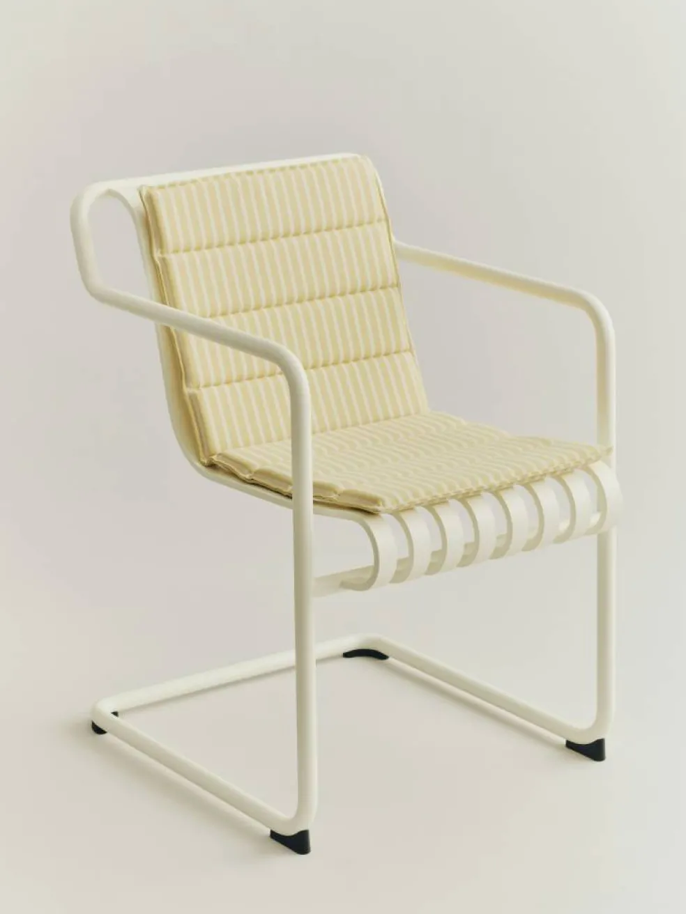 Terrazza Folding Seat Cushion 82x40 cm, Yellow bold stripe
