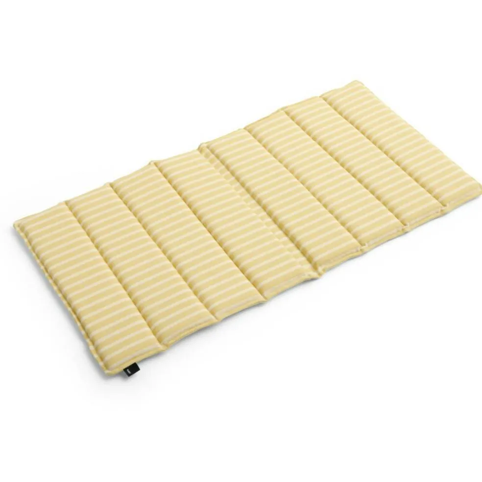 Terrazza Folding Seat Cushion 82x40 cm, Yellow bold stripe