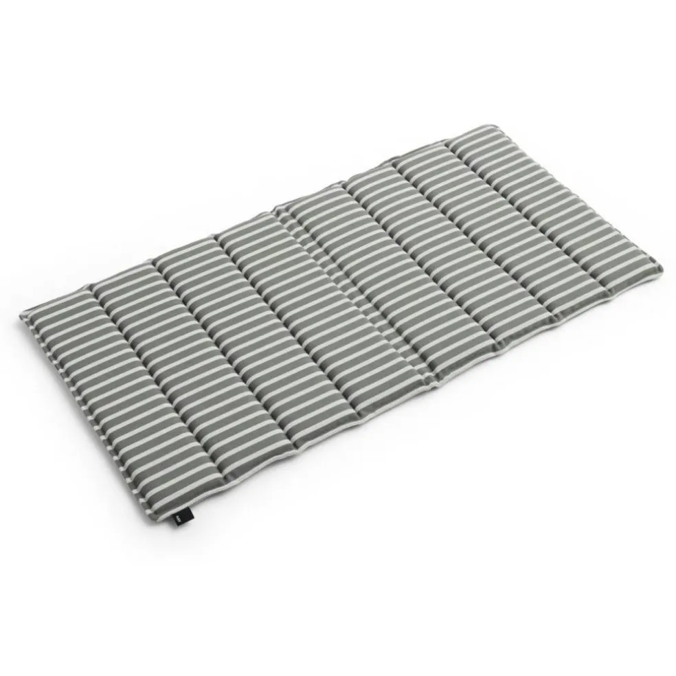 Terrazza Folding Seat Cushion 82x40 cm, Grey bold stripe