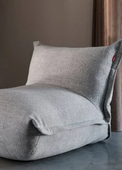 The BonBaron Slim Boucle Loungestol, Grå
