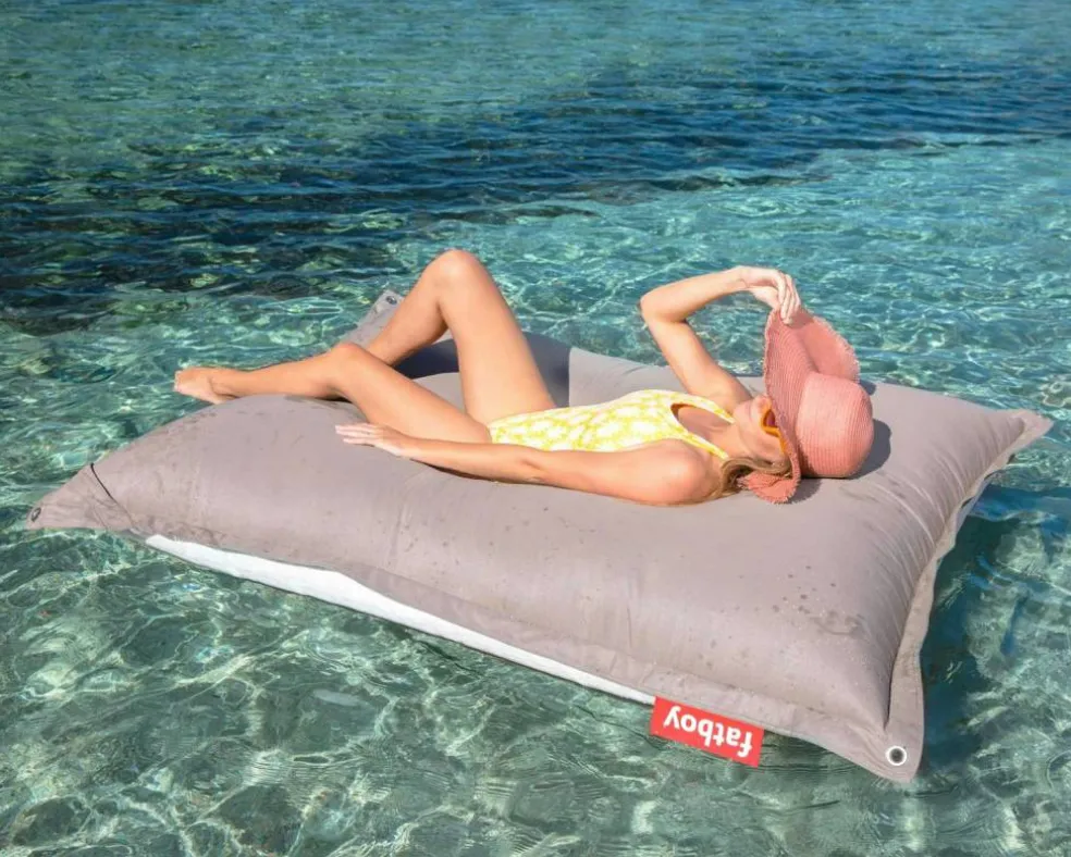 The Original Floatzac Flytande Sittsäck, Grey Taupe