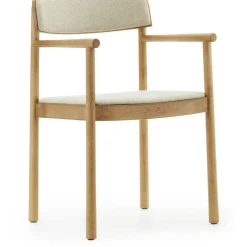 Timb Stol Med Armstöd, Tan / Hallingdal 220