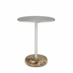 Ton Sidobord Litet Brun Marmor