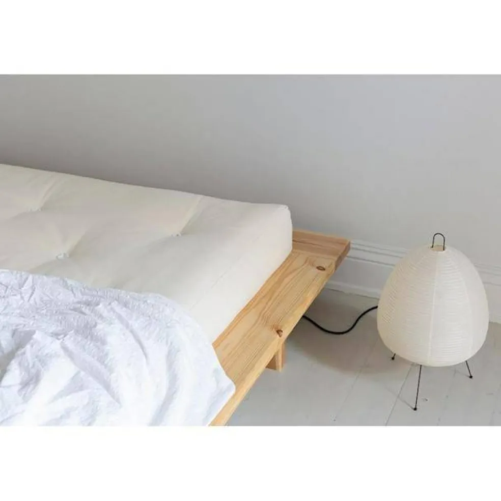 Traditionell Futon Madrass 140x200 Naturfärgad
