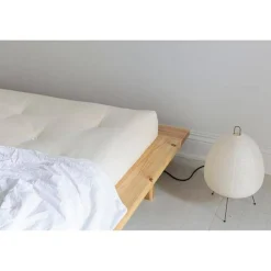 Traditionell Futon Madrass 160x200 Svart
