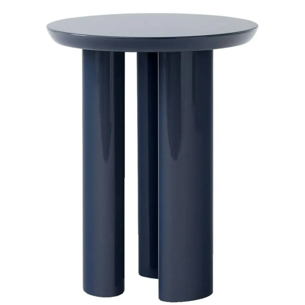 Tung JA3 Sidobord Ø 38 cm, Steel Blue