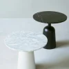 Turn Soffbord , Vit Marmor