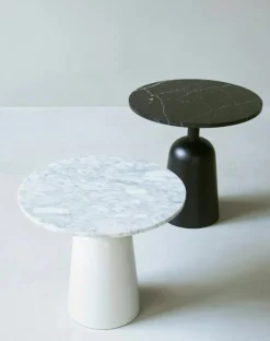 Turn Soffbord , Vit Marmor