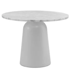 Turn Soffbord , Vit Marmor