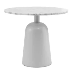Turn Soffbord , Vit Marmor