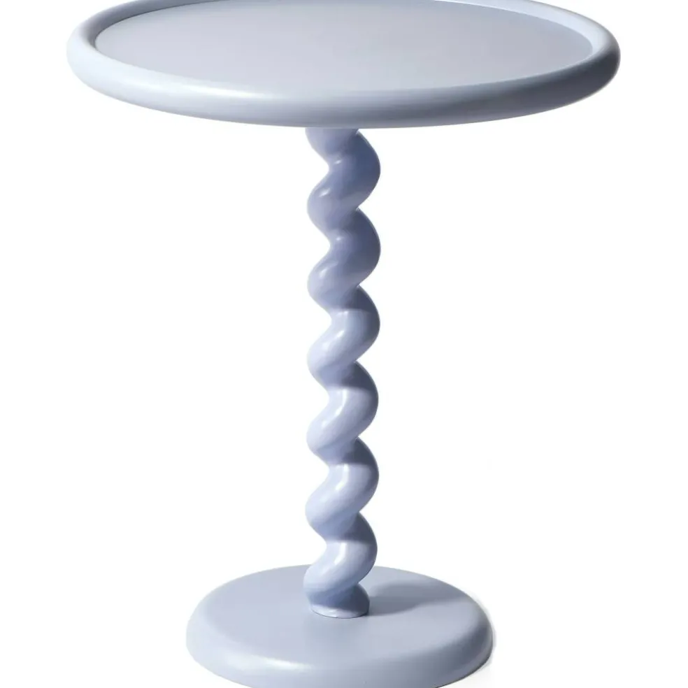 Twister Sidobord, Ljusblå