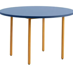 Two-Colour Bord Ø120cm, Ochre / Blå