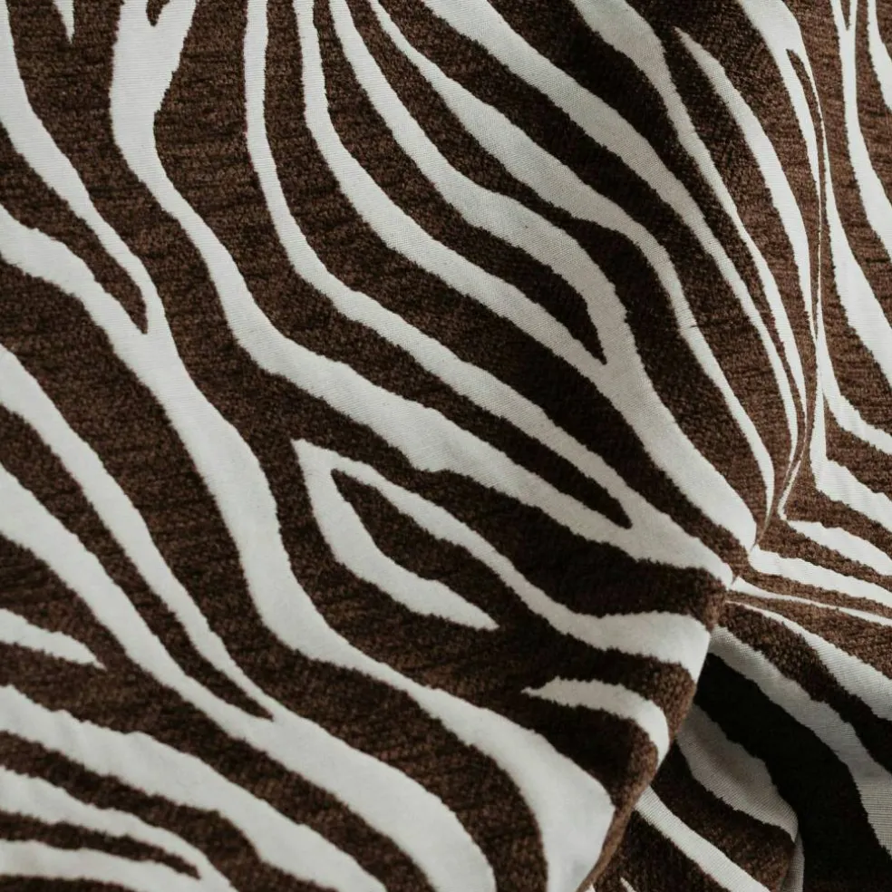 Tygprov Zebra, Brun/Vit