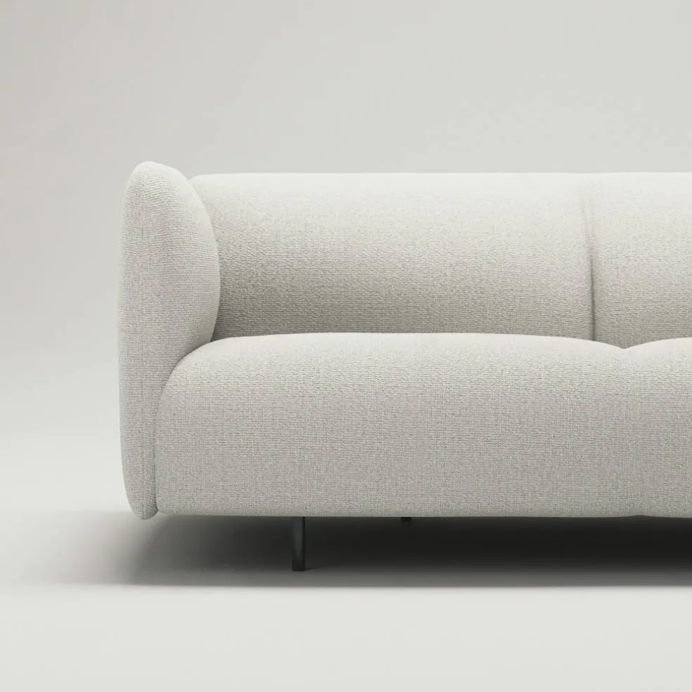 Urban 3,5-Sitssoffa Bouclétyg, Calm White