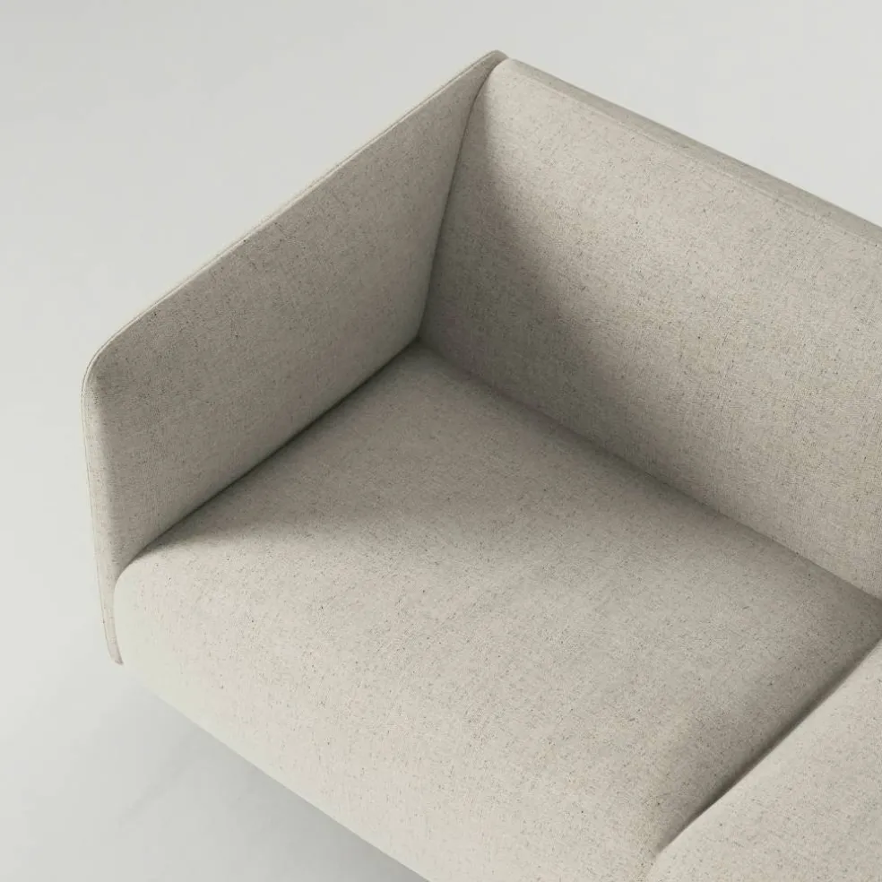 Urban 2,5-Sitssoffa Paneltyg, Beige Breeze / Läder
