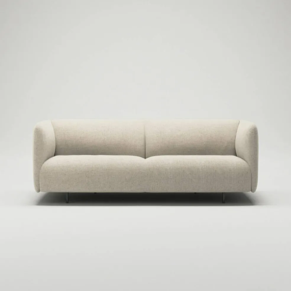 Urban 2,5-Sitssoffa Paneltyg, Beige Breeze / Läder