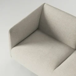 Urban 3,5-Sitssoffa Paneltyg, Beige Breeze / Läder