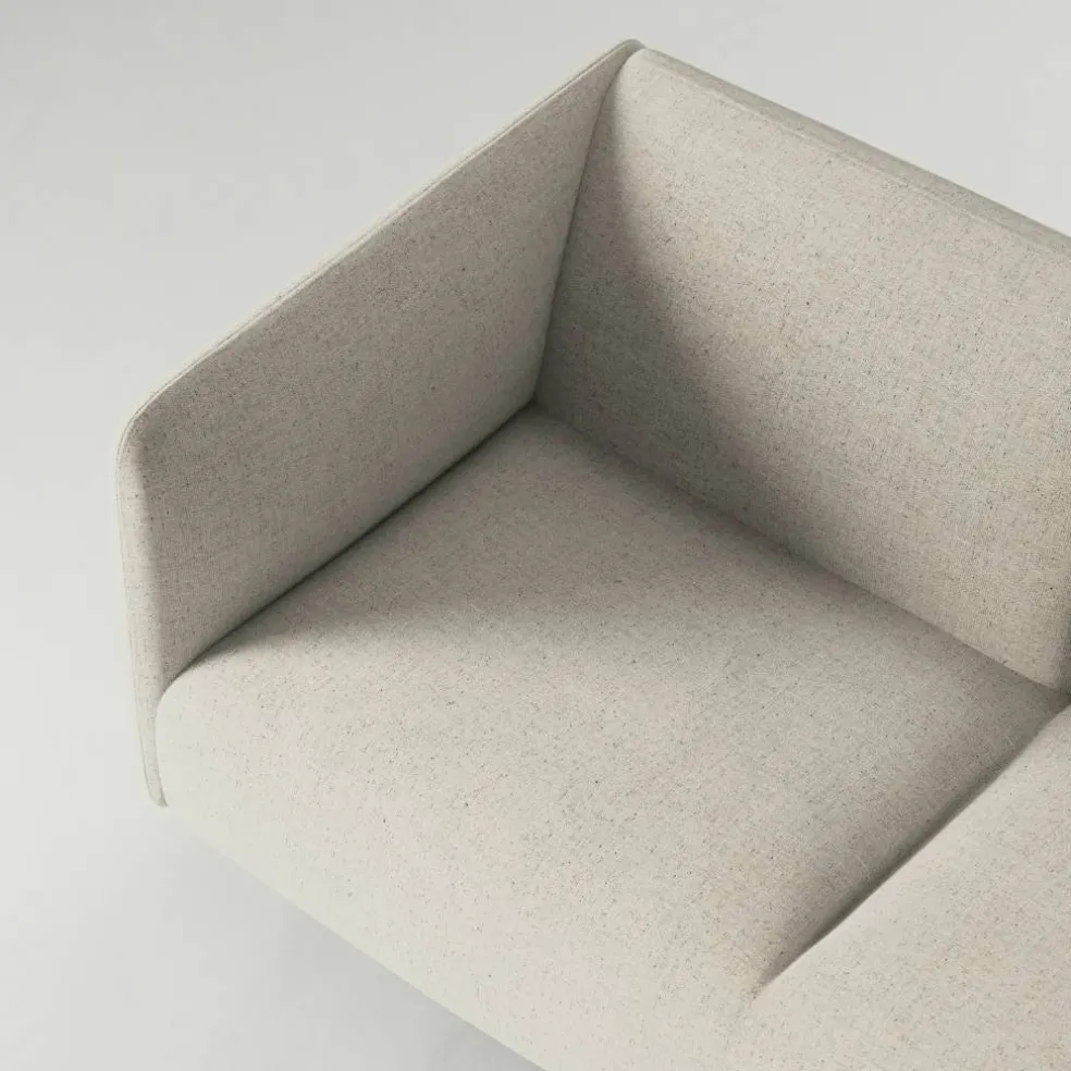 Urban 3,5-Sitssoffa Paneltyg, Beige Breeze / Läder