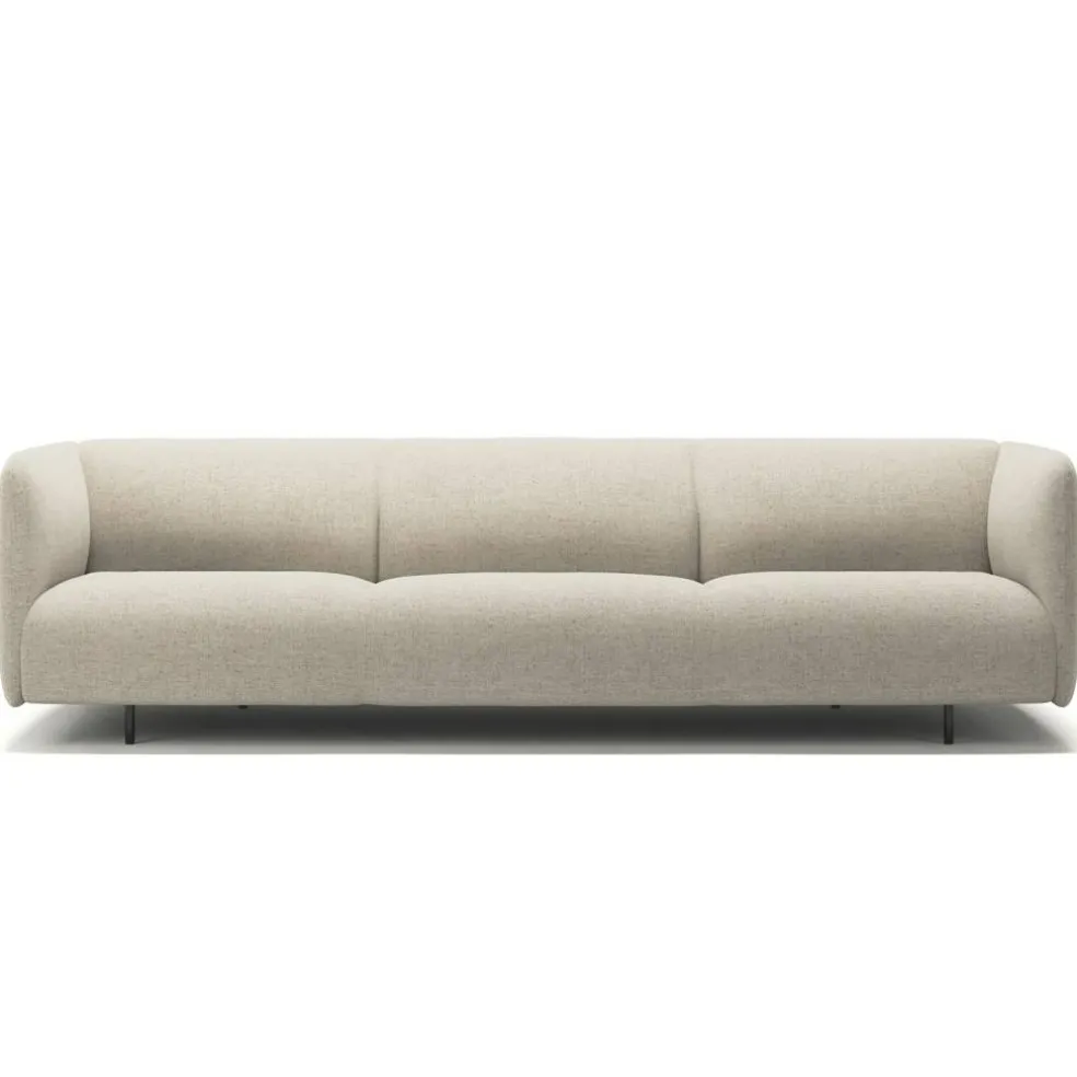 Urban 3,5-Sitssoffa Paneltyg, Beige Breeze / Läder