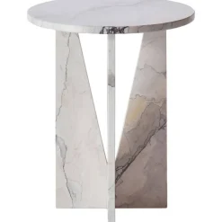 V Sidobord, Albanian Grey Marmor