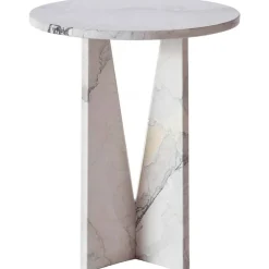 V Sidobord, Albanian Grey Marmor