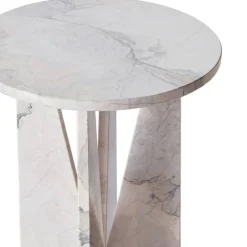 V Sidobord, Albanian Grey Marmor