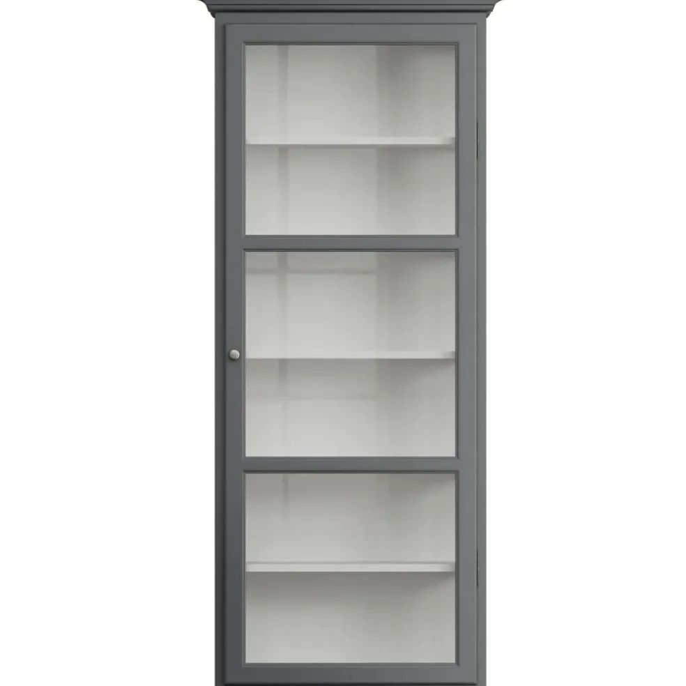 V4 Vitrinskåp, Anthracite