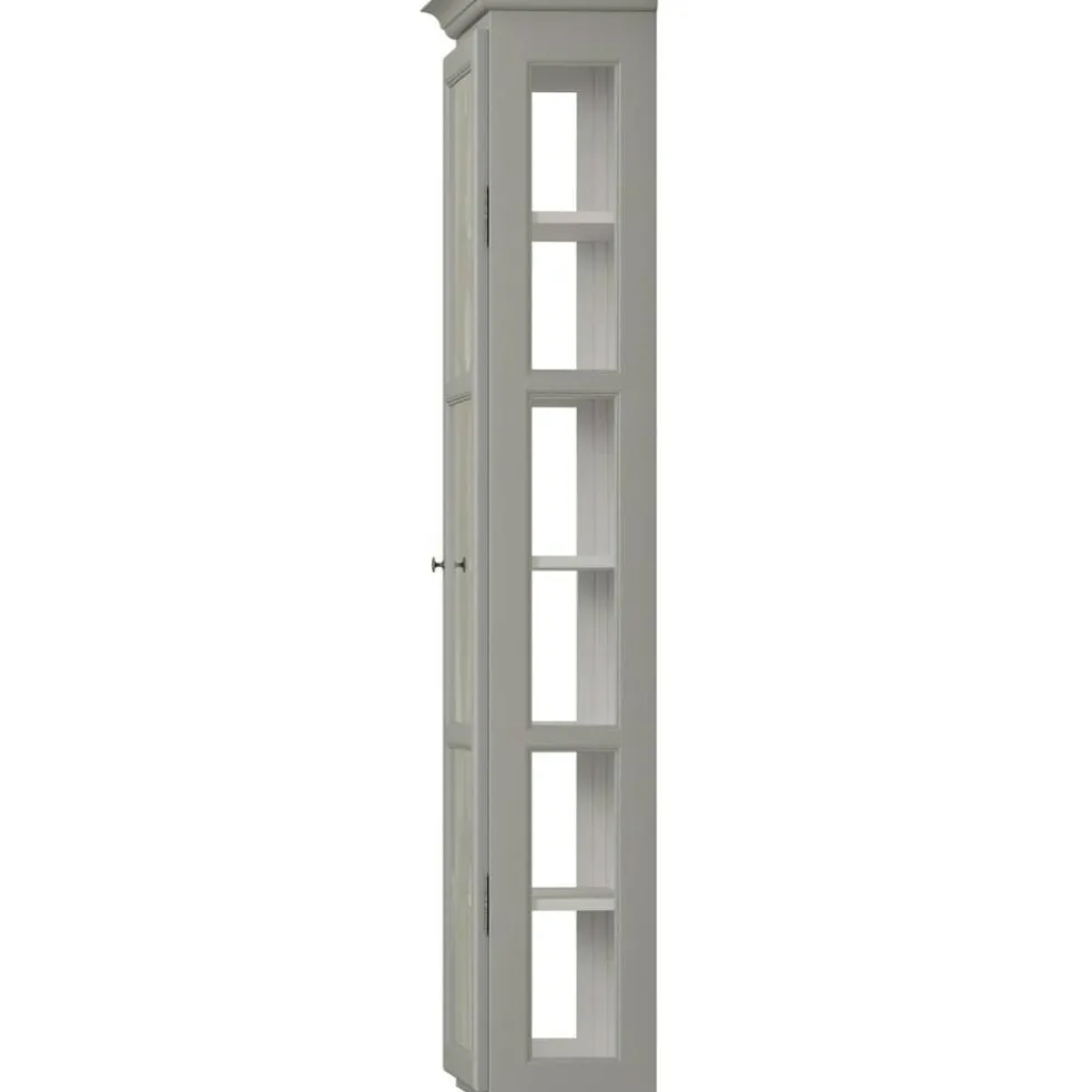 V4 Vitrinskåp, Grå