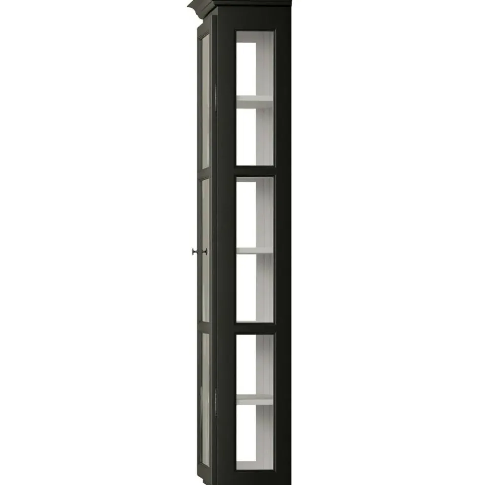 V4 Vitrinskåp, Svart