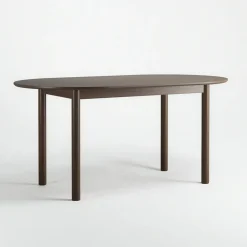 Wood Bord 90x160 cm, Mörk Ek