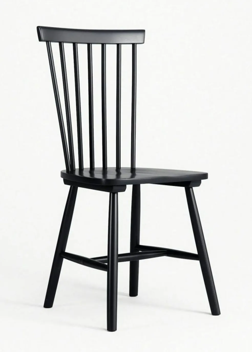 Wood H17 Pinnstol, Svart